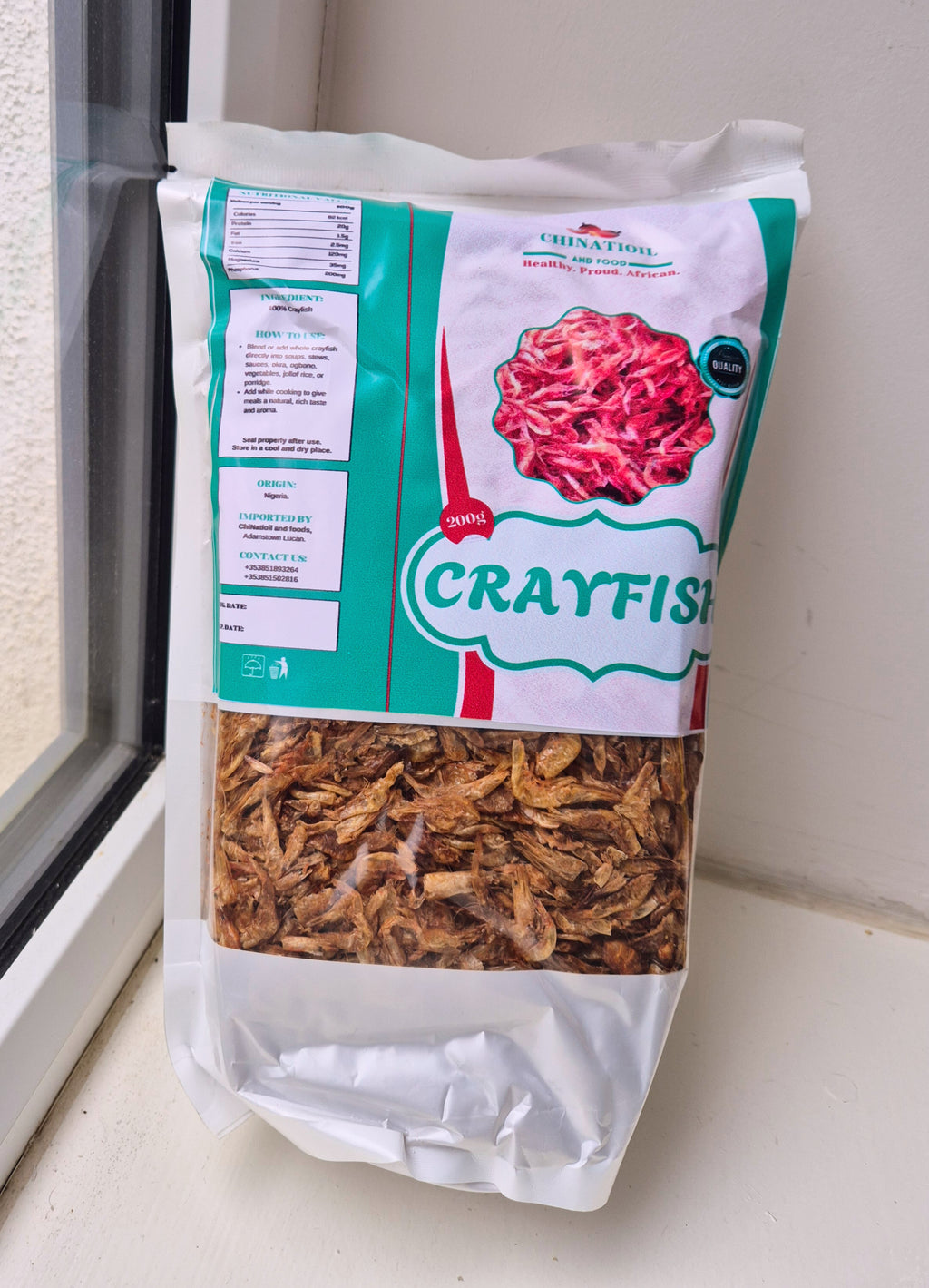 Whole Dried crayfish (200g)
