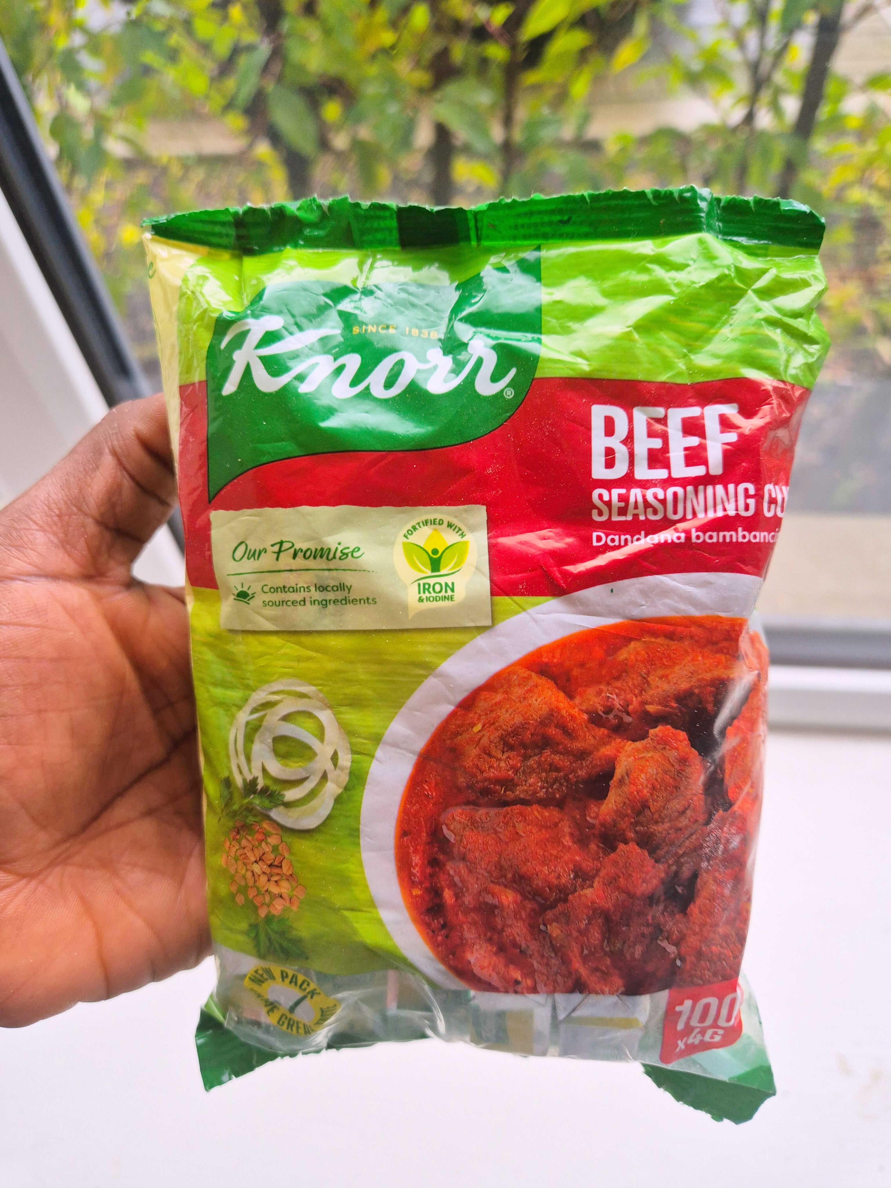 Knorr Beef Cube 100×4g